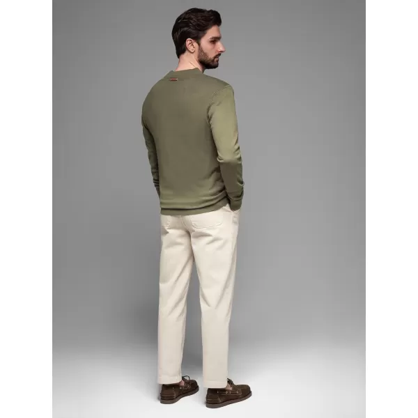  Herrenpullover OMBRE OM-SWZS-0124 OLIVE 