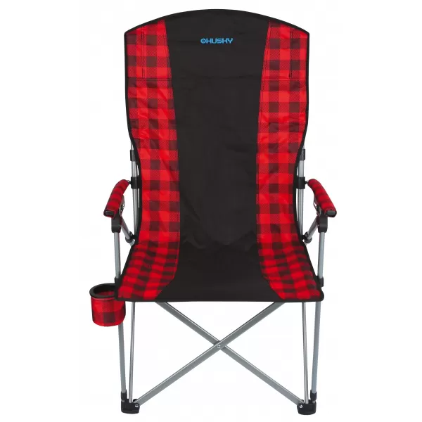  Sessel HUSKY MOSSY SCHWARZ/ROT 