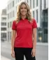 Frauenfunktional T -Shirt mit Premiumkragen ALTISPORT VOJ/ALW000TR05 ROT