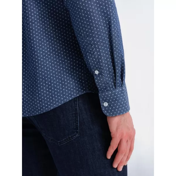  Hemd OMBRE OM-SHDS-0179 BLAU 