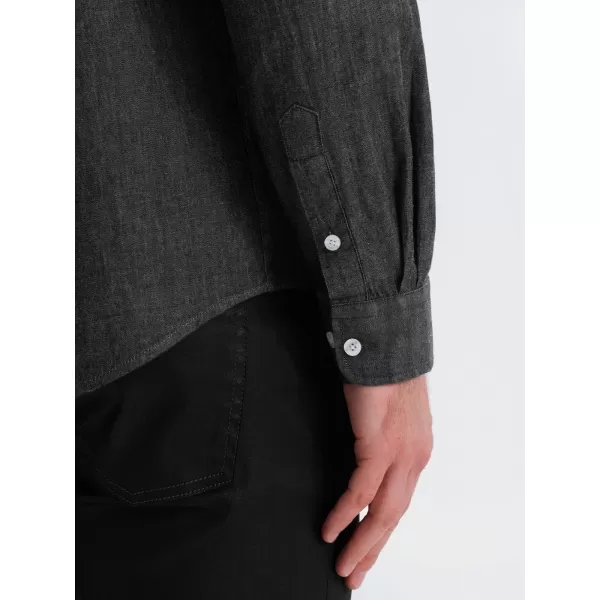  Hemd OMBRE OM-SHDS-0181 SCHWARZ 