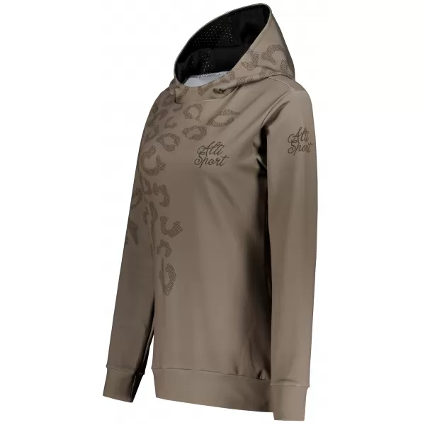  Funktionaler Sweatshirt -Prämie von Frauen ALTISPORT VOJ/ALW047MI01 HELLBRAUN 