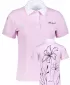 Frauenfunktional T -Shirt mit Premiumkragen ALTISPORT VOJ/ALW075TR05 LEICHTROSA
