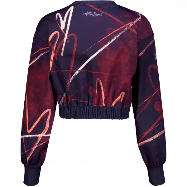  Funktionelle Sweatshirt -Premium von Frauen von Frauen ALTISPORT VOJ/ALW082MI08 LILA 