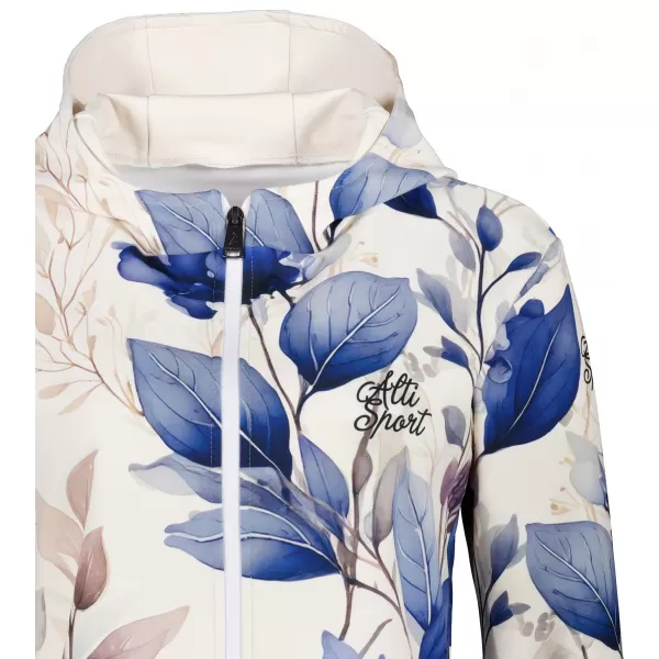  Funktionales Sweatshirt von Frauen auf Reißverschlussprämie ALTISPORT VOJ/ALW102MI02 BEIGE 
