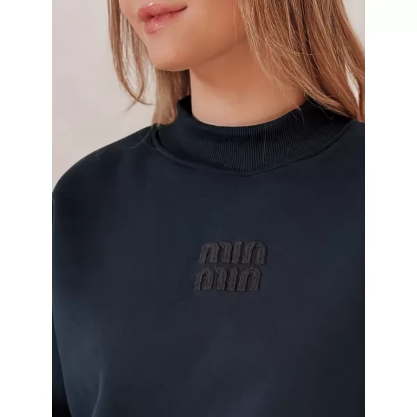  Damen Sweatshirt DSTREET LOVASON BY1416 DUNKELBLAU 