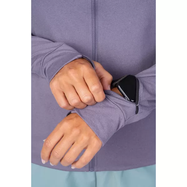  Damen Sweatshirt HANNAH ELI HOODY GREY RIDGE MEL 