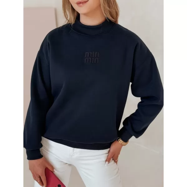  Damen Sweatshirt DSTREET LOVASON BY1416 DUNKELBLAU 