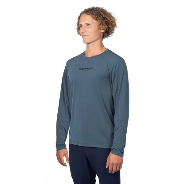  Herren t -Shirt mit einem langen Ärmel HANNAH BINE L/S ANTHRAZIT 