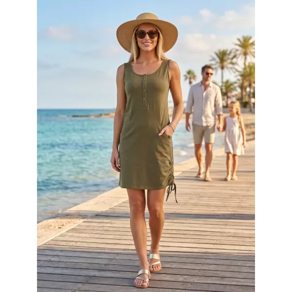  Kleid ALTISPORT ELENA KHAKI 