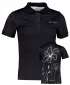 Frauenfunktional T -Shirt mit Premiumkragen ALTISPORT VOJ/ALW075TR05 SCHWARZ