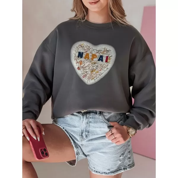  Damen Sweatshirt DSTREET SESRDUCHOVA BY1441 DUNKELGRAU 