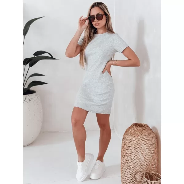  Kleid DSTREET RIBBINA EY2577 HELLGRAU 