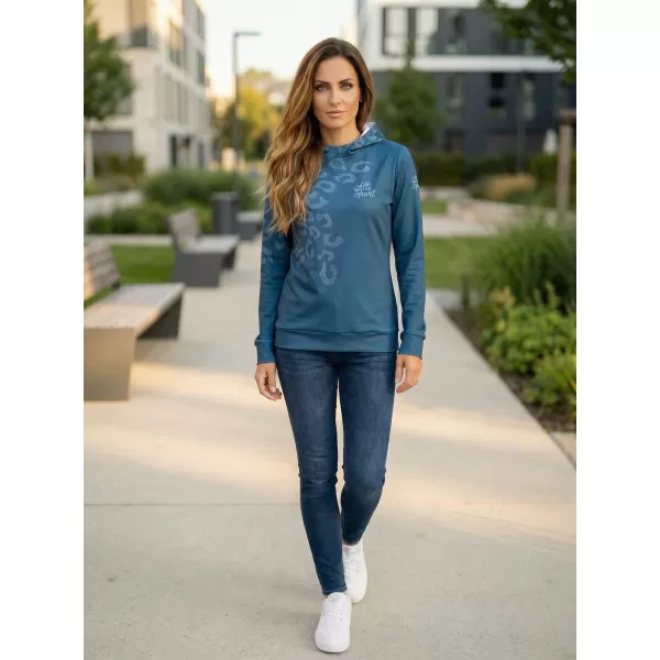  Funktionaler Sweatshirt -Prämie von Frauen ALTISPORT VOJ/ALW047MI01 BLAU 