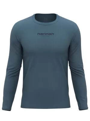 Herren t -Shirt mit einem langen Ärmel HANNAH BINE L/S ANTHRAZIT