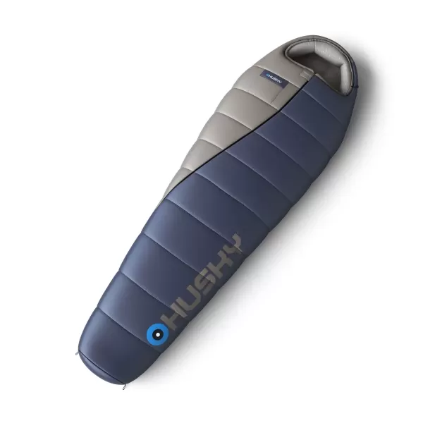  Schlafsack HUSKY EMBER LONG -15°C BLAU/GRAU 