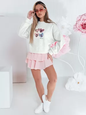 Damen Sweatshirt DSTREET MADELIN BY1459 HELLGRAU