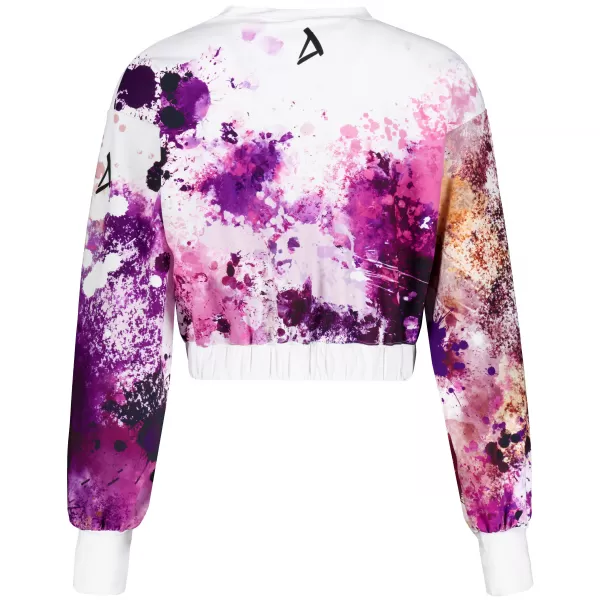  Funktionelle Sweatshirt -Premium von Frauen von Frauen ALTISPORT VOJ/ALW055MI08 LILA/ORANGE 