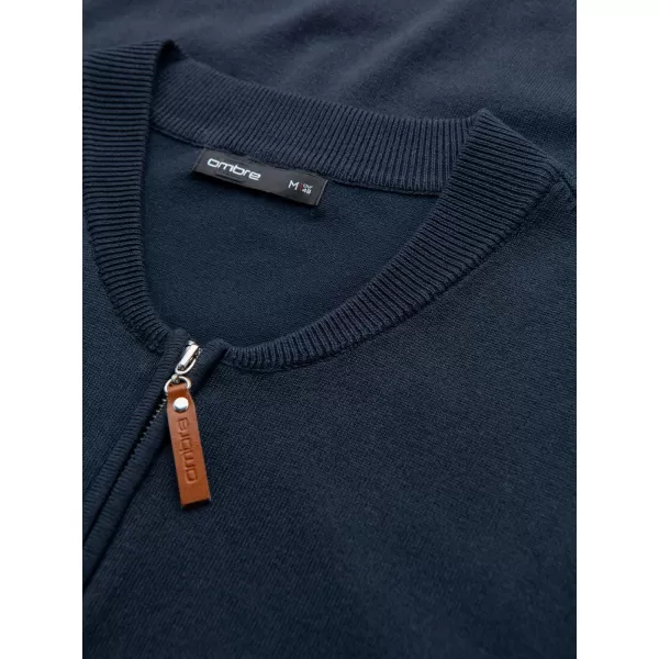  Herrenpullover OMBRE OM-SWZS-0124 MARINEBLAU 