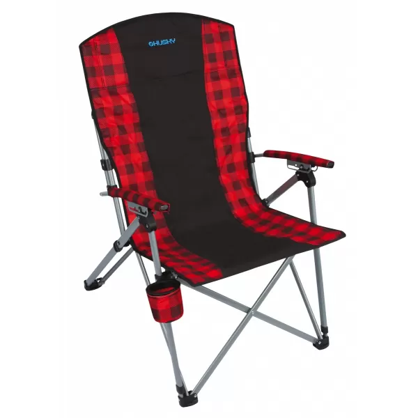  Sessel HUSKY MOSSY SCHWARZ/ROT 