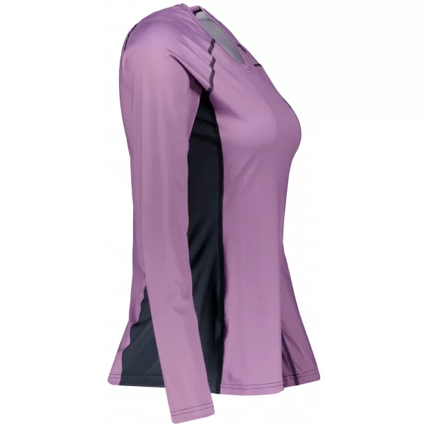 Frauen funktionales t -Shirt mit langen Ärmeln Premium ALTISPORT VOJ/ALW078TR03 LILA 