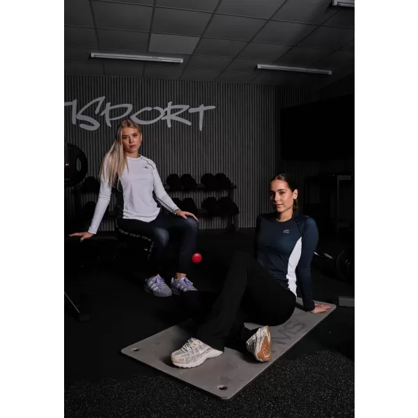  Frauen funktionales t -Shirt mit langen Ärmeln Premium ALTISPORT VOJ/ALW078TR03 WEIß 