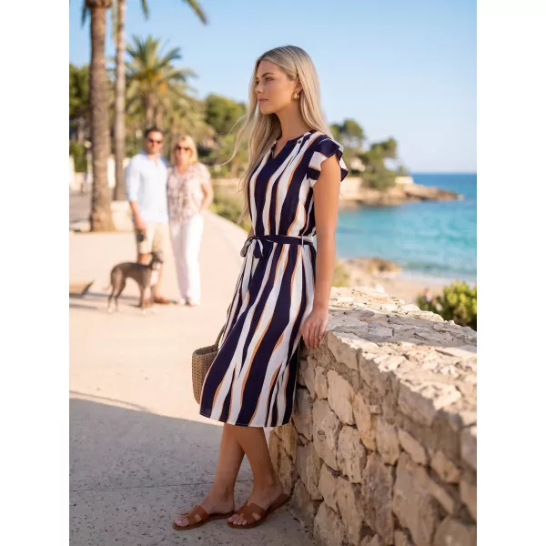  Kleid KIXMI URBI DUNKELBLAU 