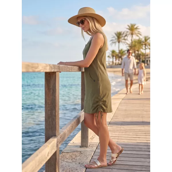  Kleid ALTISPORT ELENA KHAKI 