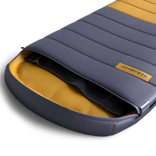  Decke HUSKY DRAFY -20°C BLAU/ORANGE 