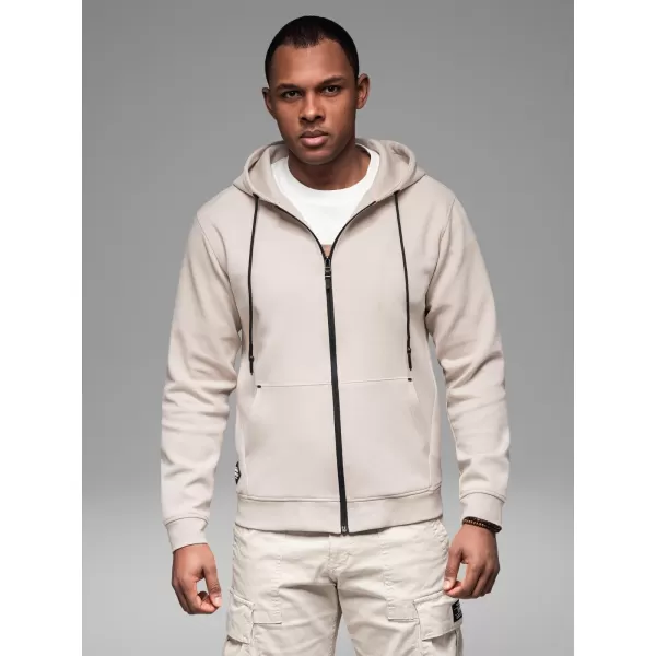  Herren -Sweatshirt OMBRE OM-SSZP-0213 SAND 
