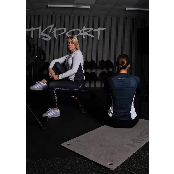  Frauen funktionales t -Shirt mit langen Ärmeln Premium ALTISPORT VOJ/ALW078TR03 WEIß 