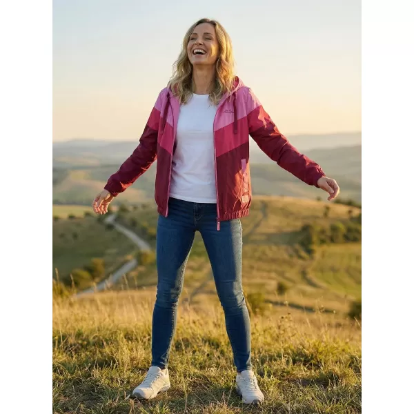 Damenjacke ALTISPORT EDNA BURGUND 