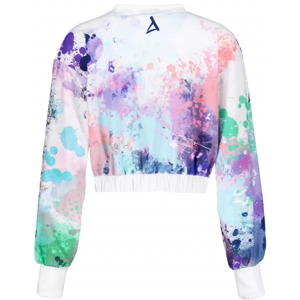  Funktionelle Sweatshirt -Premium von Frauen von Frauen ALTISPORT VOJ/ALW055MI08 LILA/GRÜN 