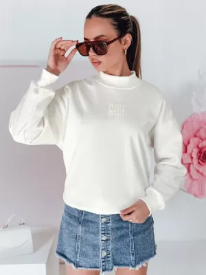 Damen Sweatshirt DSTREET LOVASON BY1421 WEIß