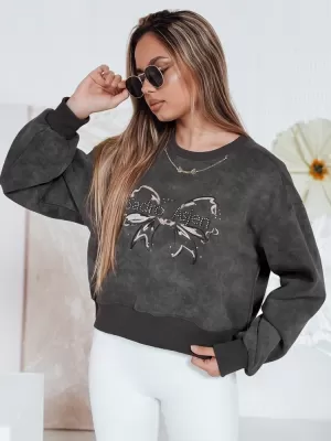 Damen Sweatshirt DSTREET DENVIS BY1422 DUNKELGRAU