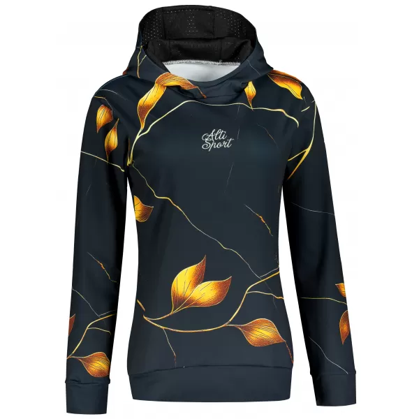  Funktionaler Sweatshirt -Prämie von Frauen ALTISPORT VOJ/ALW097MI01 GOLDBLÄTTER 