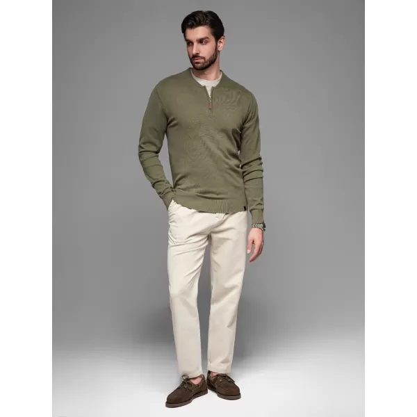  Herrenpullover OMBRE OM-SWZS-0124 OLIVE 