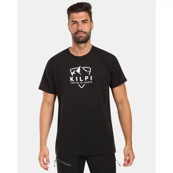  Herren -funktionales Hemd KILPI DIXIE-M YM0304KI SCHWARZ 