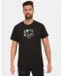 Herren -funktionales Hemd KILPI DIXIE-M YM0304KI SCHWARZ