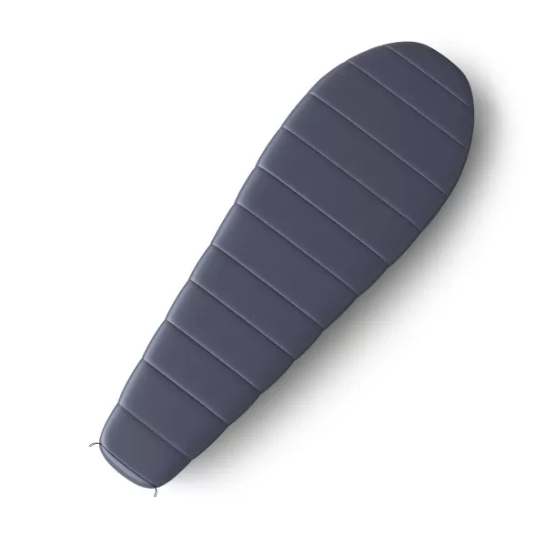  Schlafsack HUSKY MUSSET SHORT -3°C DUNKELBLAU 