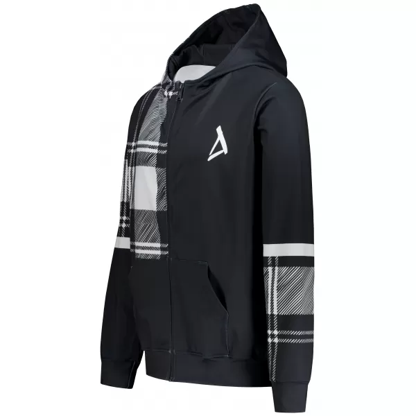  Funktionales Sweatshirt von Männern auf Reißverschlussprämie ALTISPORT VOJ/ALM098MI02 HEMD 