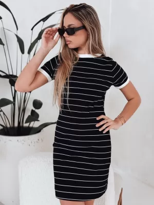 Kleid DSTREET FITLINES EY2584 SCHWARZ