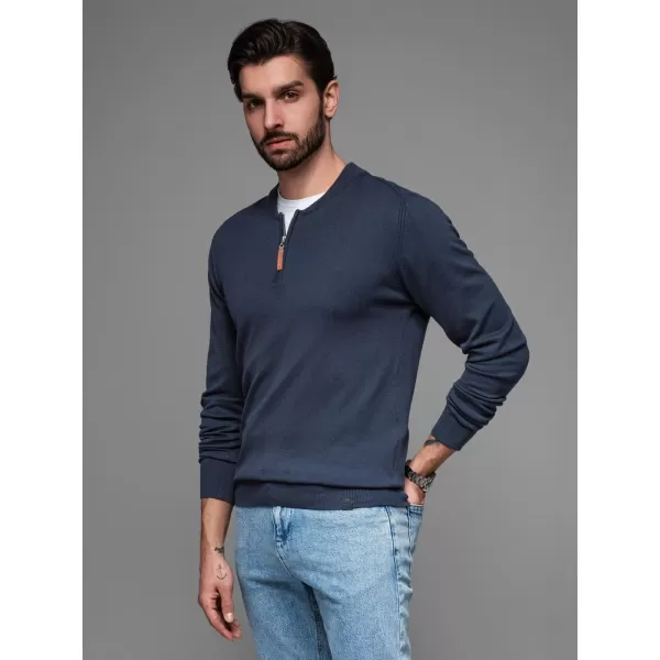 Herrenpullover OMBRE OM-SWZS-0124 MARINEBLAU 