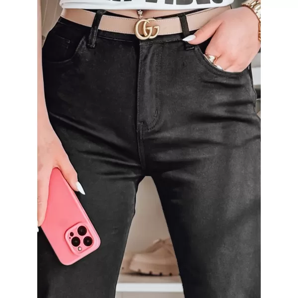  Damenhosen DSTREET DELUSSIA UY2669 SCHWARZ 
