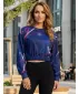 Funktionelle Sweatshirt -Premium von Frauen von Frauen ALTISPORT VOJ/ALW082MI08 DUNKELBLAU
