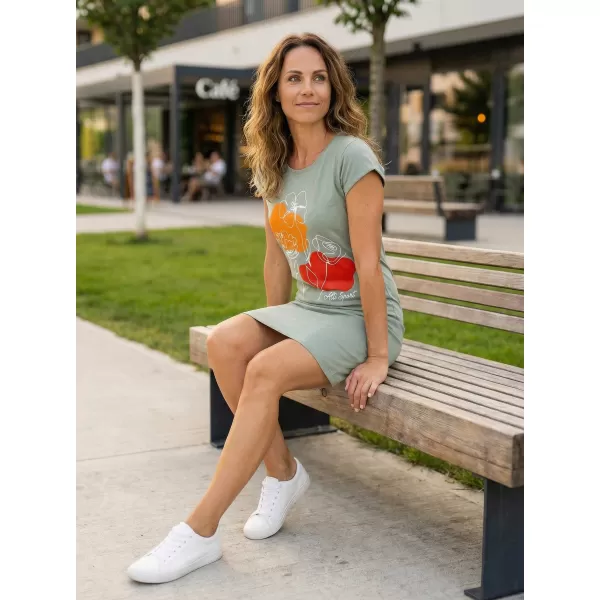  Kleid ALTISPORT ALW189178 SALBEI 