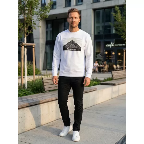  Herren -Sweatshirt ALTISPORT ALM188406 WEIß 