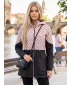 Damenjacke KIXMI UNNI LEICHT BEIGE/SCHWARZ