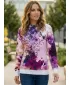Funktionaler Sweatshirt -Prämie von Frauen ALTISPORT VOJ/ALW055MI01 LILA ORANGE