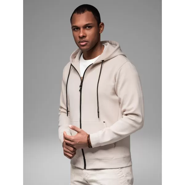  Herren -Sweatshirt OMBRE OM-SSZP-0213 SAND 